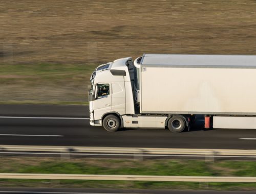 Truck transport cargo. Transportation and shipment. Speed and delivery concept.